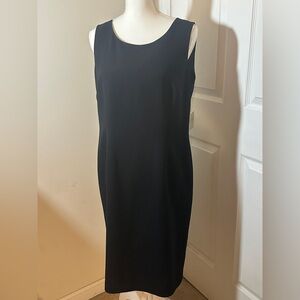 NWT - Kasper black sheath dress. Retail $79.00